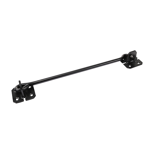 [TIM171307] Cabin Hooks Wire Pattern Black - 10"