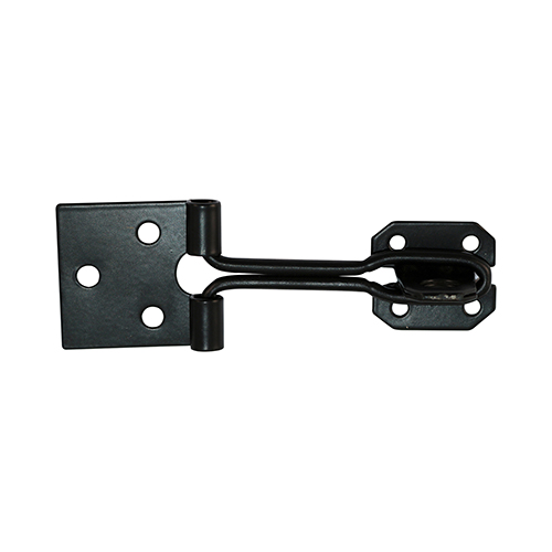 [TIM171334] Hasp & Staple Wire Pattern Black - 6"