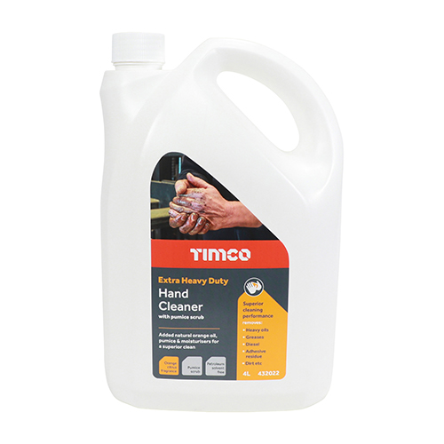 [TIM180095] Extra Heavy Duty Hand Cleaner Hand Pumice Scrub Orange - 4L