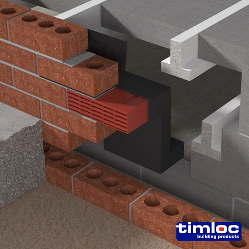 [TIM180257] Timloc Underfloor Vent Horizontal Front Extension  - + 115mm