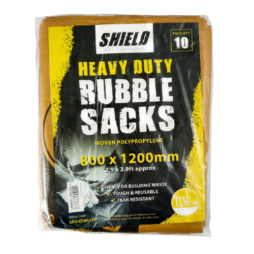 [TIM180389] Heavy Duty Rubble Sacks - 80 x 120cm