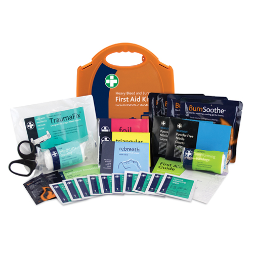 [TIM180361] First Aid Kit Heavy Bleed & Burns - Small