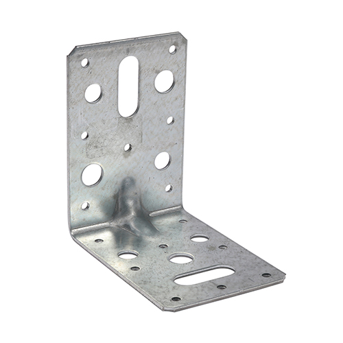 [TIM180194] Angle Brackets Galvanised - 90 x 90