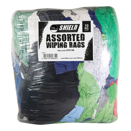[TIM180197] Assorted Wiping Rags - 10kg
