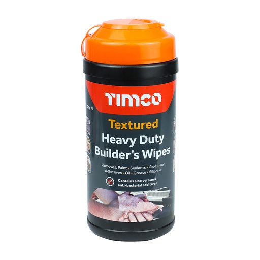 [TIM180225] Textured Heavy Duty Builders Wipes - 75 Wipes