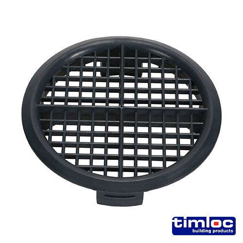 [TIM180231] Timloc Push-in Soffit Vent Grey -  70.0