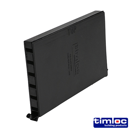 [TIM180236] Timloc Cavity Wall Weep Vent Black - 65 x 10 x 100mm