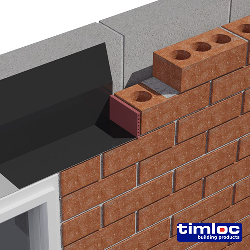 [TIM180243] Timloc Cavity Wall Weep Extension Clear -  50.0mm