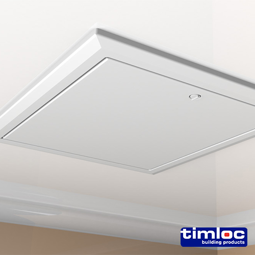 [TIM180244] Timloc Loft Access Door Drop-in White - 562 x 665mm