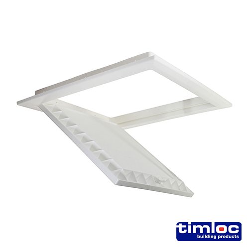 [TIM180245] Timloc Loft Access Door Hinged White - 562 x 662mm