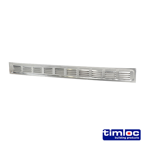 [TIM180291] Timloc Return Air Grille Aluminium  - 648 x 60mm
