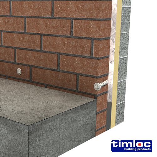 [TIM180331] Timloc Cavity Wall Drill Vent Buff - 80 (drill hole 25mm)