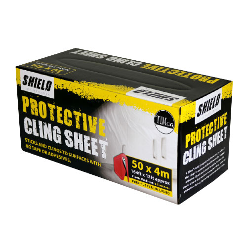 [TIM180376] Protective Cling Dust Sheets - 50m x 4m