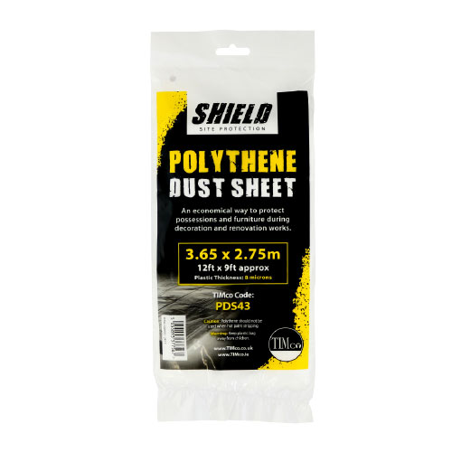 [TIM180379] Polythene Dust Sheet - 50m x 2m