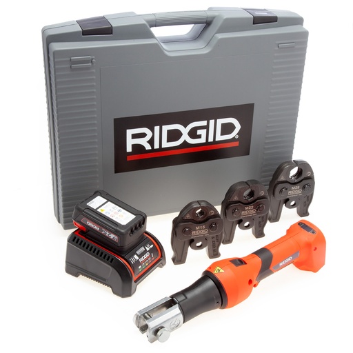 [TOS11001110] 18V RP-219 PRESSING TOOL KIT & M JAWS 15-22-28MM (1 X 2.5AH)