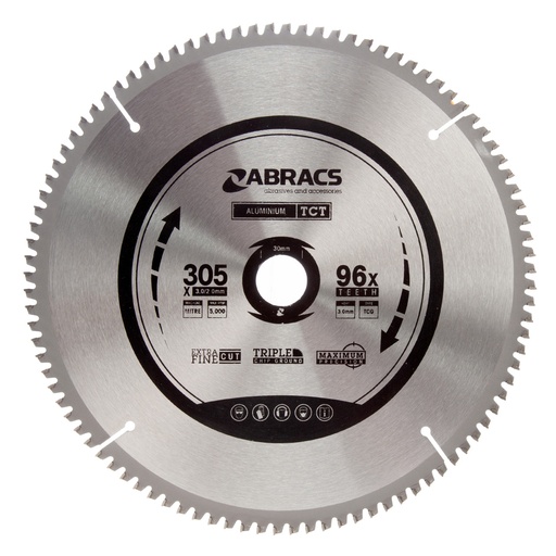 [TOS11001333] TCTA30596 TCT BLADE ALUMINIUM 305MM X 30MM X 96T