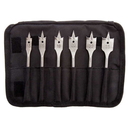 [TOS11001365] 2608587793 SELFCUT FLAT DRILL SET HEX SHANK 13-25MM (6 PC)