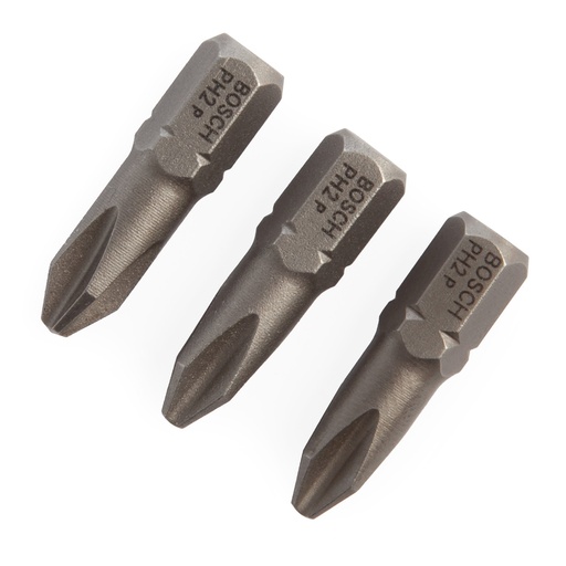 [TOS11001623] 2607001511 SCREWDRIVER BITS PH2 25MM (3 PK)