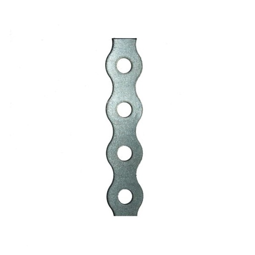 [OWL100281] FIXING BAND ROUND PERF GALV 10Mx17MM    