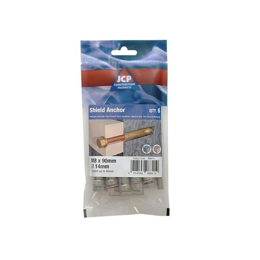[OWL100620] PK 2 ALB1225 LOOSE BOLT SHIELD ANCHOR   