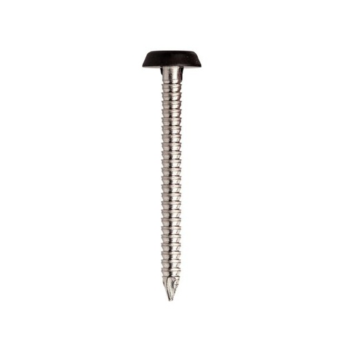 [OWL100715] PK 25 40ML BLACK POLYTOP PINS           